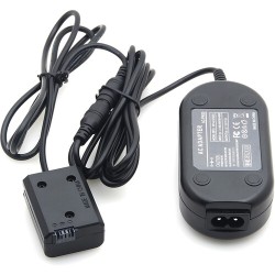 Sony NP-FW50 Full-Decoding Dummy Battery & AC-PW20 Power Adapter